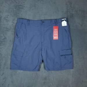 Wrangler ATG All Terrain Gear Shorts Mens 44 Blue Cargo Lightweight Hiking